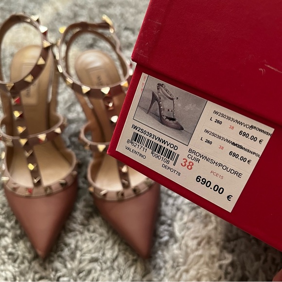 Valentino Rockstud Leather Pumps